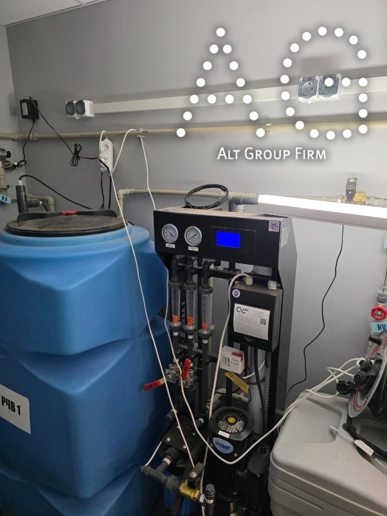 Система обратного осмоса 0,25 м3/ч Альтсофт Росист