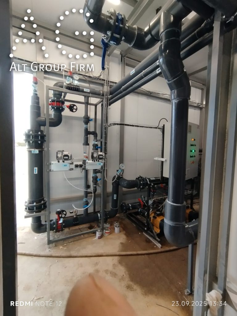 водоподготовка для птицефабрики