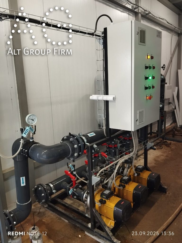 водоподготовка для птицефабрики