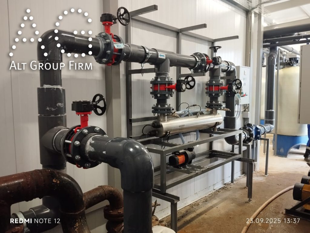 водоподготовка для птицефабрики