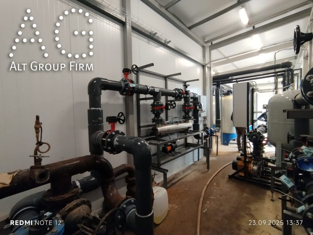 водоподготовка для птицефабрики